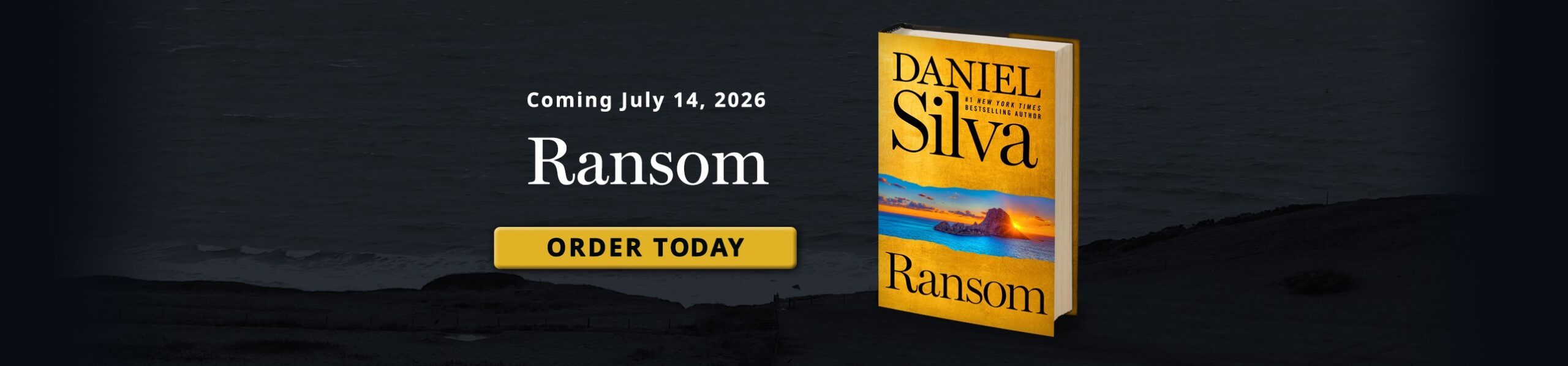 Ransom by Daniel Silva On Sale July 14, 2026