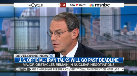Daniel Silva visits The Cycle on MSNBC to discuss The English Spy